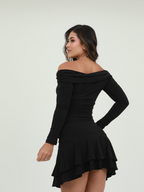 VESTIDO BANDEJA RECOGIDO LATERAL