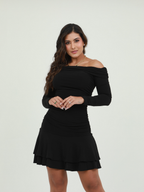 VESTIDO BANDEJA RECOGIDO LATERAL