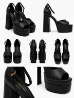 SANDALIAS ALTAS DOBLE SUELA