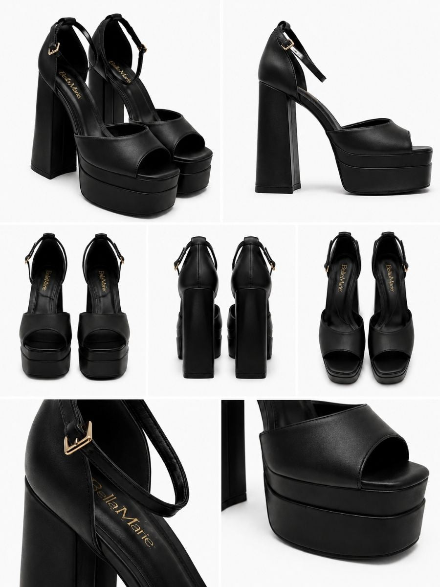 SANDALIAS ALTAS DOBLE SUELA