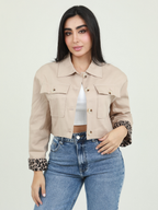 CHAQUETA CORTA MANGA ANIMAL P