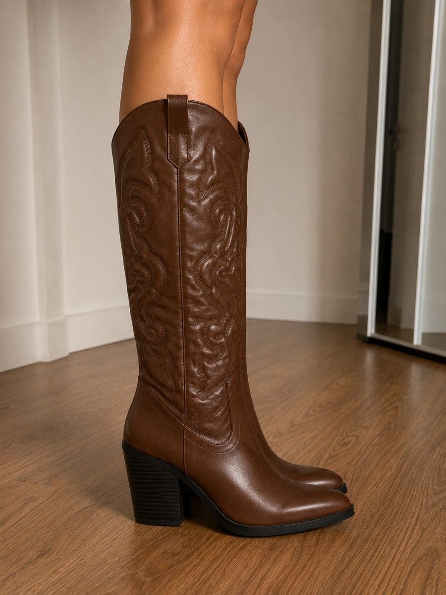 BOTA TEXANA CUERO