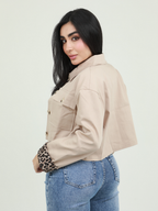 CHAQUETA CORTA MANGA ANIMAL P