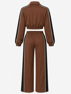CONJUNTO CHAQUETA CORTA DOBLE LINEA LT