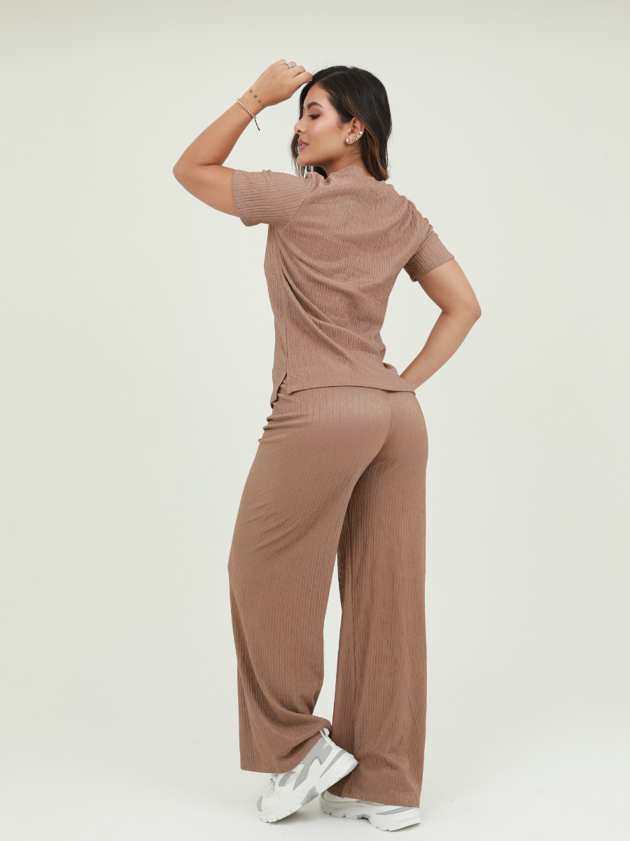 SET PANTALON TEXTURA