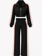 CONJUNTO CHAQUETA CORTA DOBLE LINEA LT
