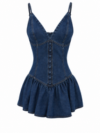 VESTIDO DENIM CORTO