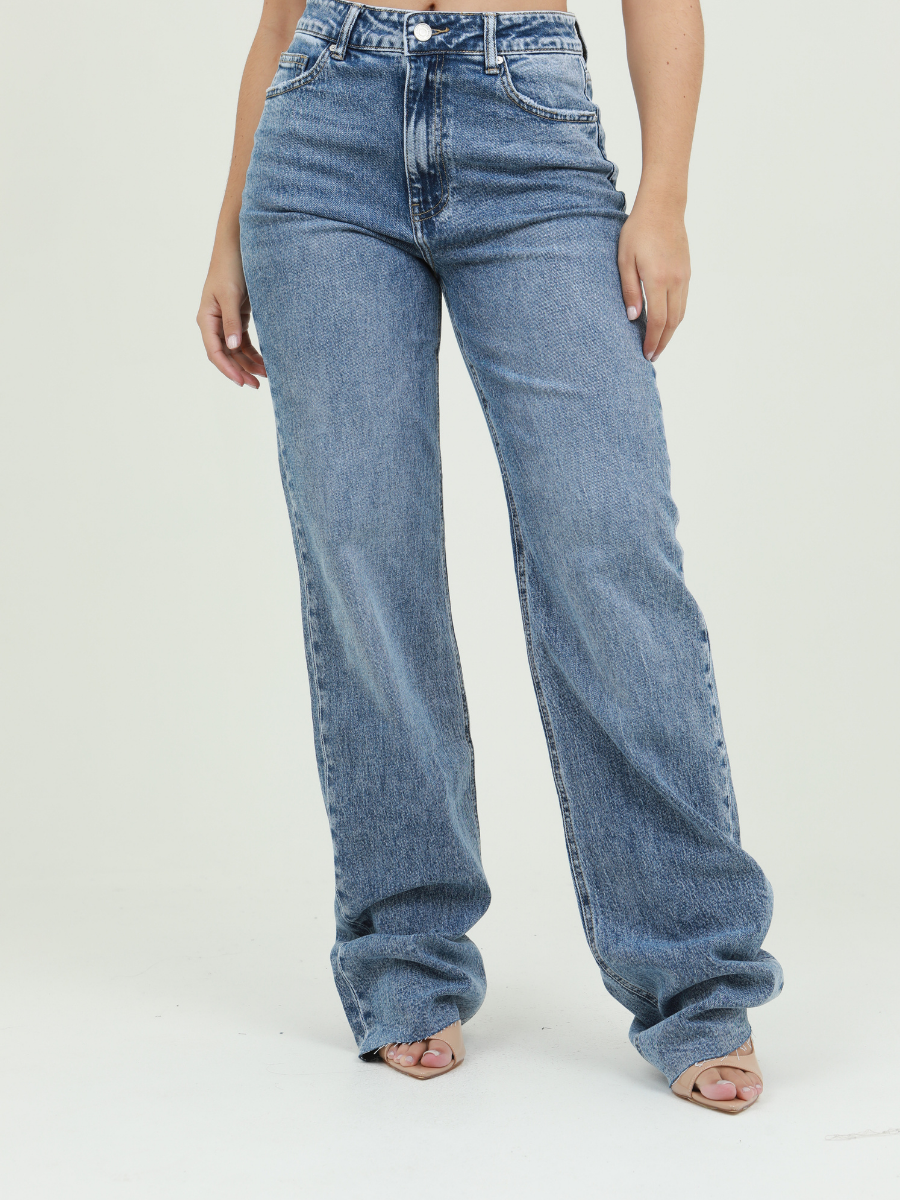 JEAN  STRAIGH EXT FLECO