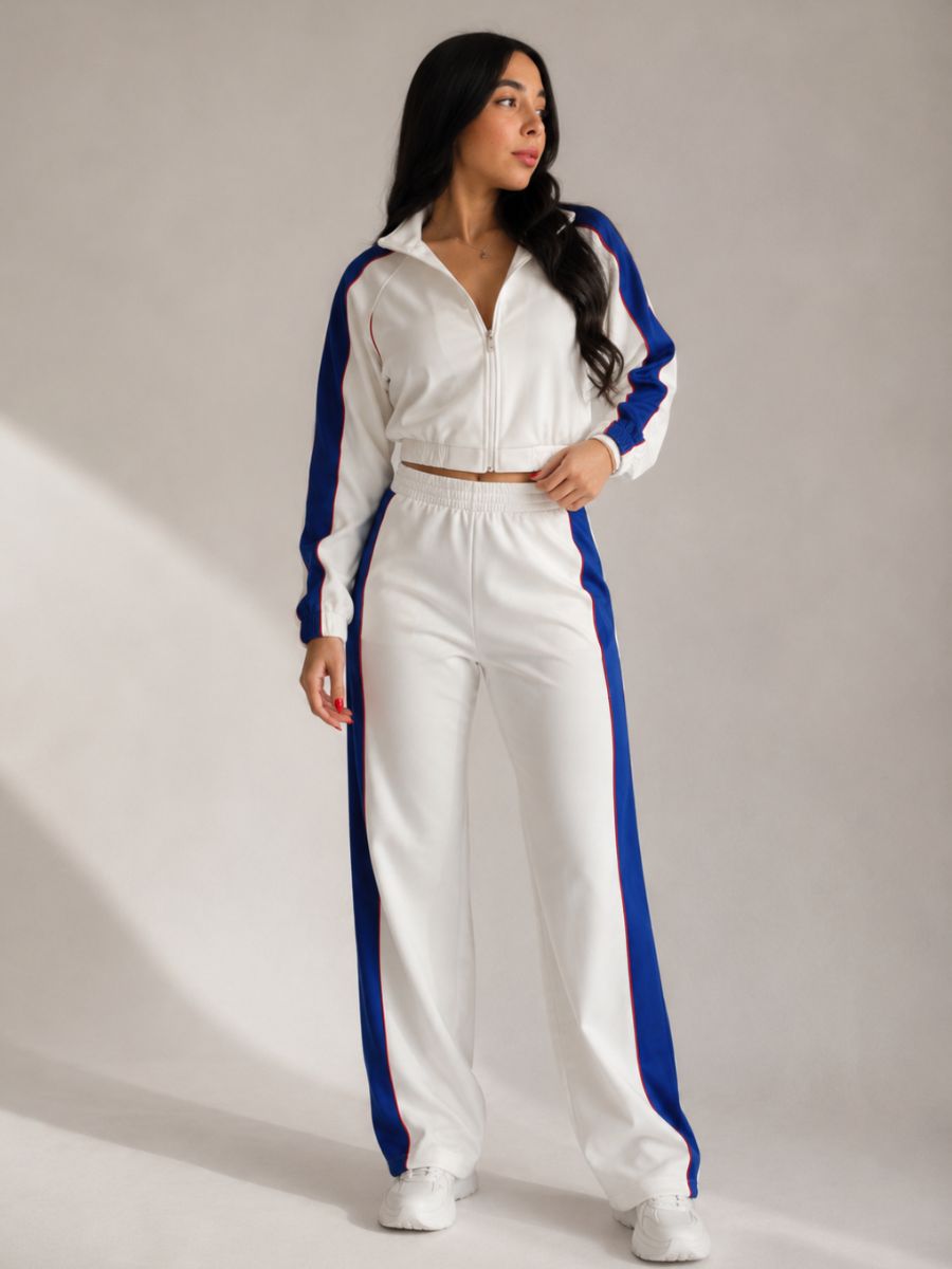 CONJUNTO CHAQUETA CORTA DOBLE LINEA LT