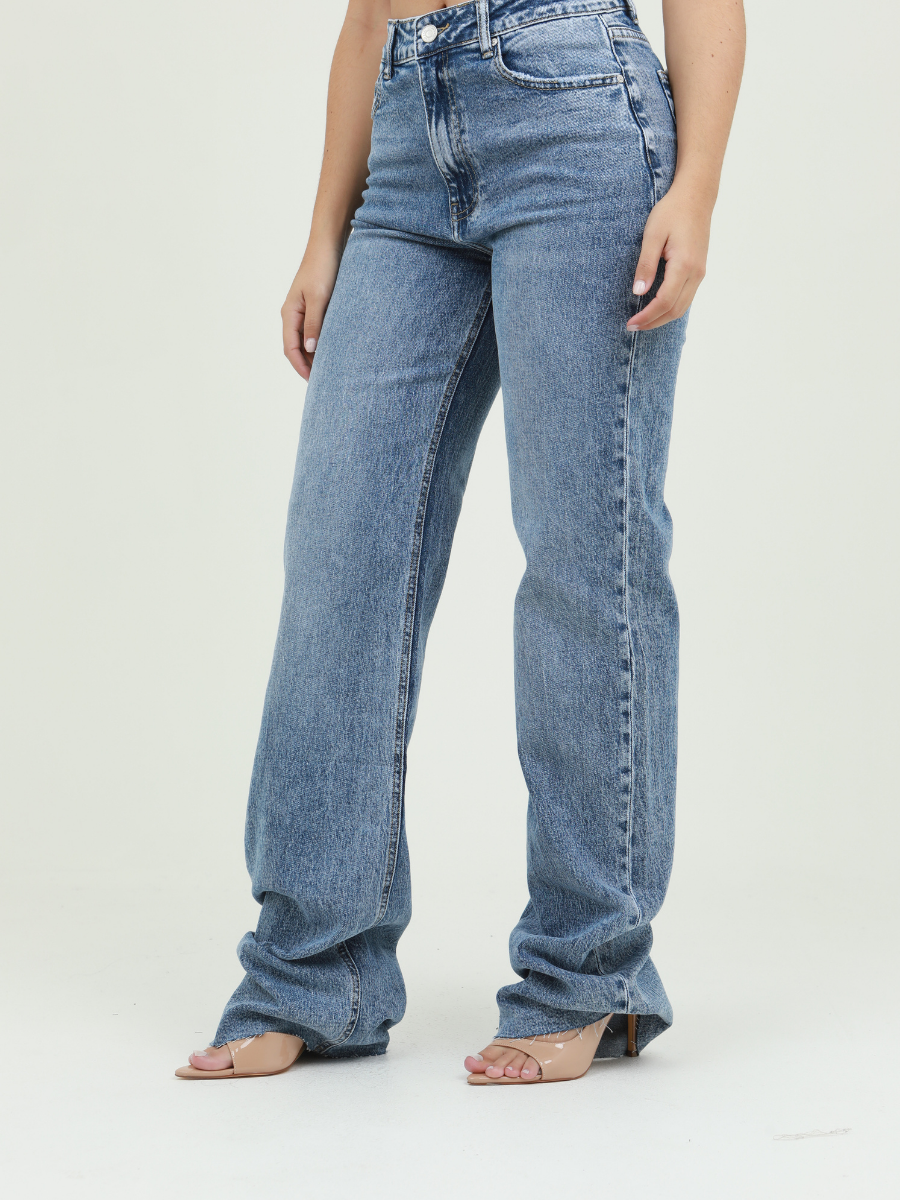 JEAN  STRAIGH EXT FLECO