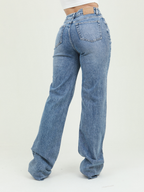 JEAN  STRAIGH EXT FLECO