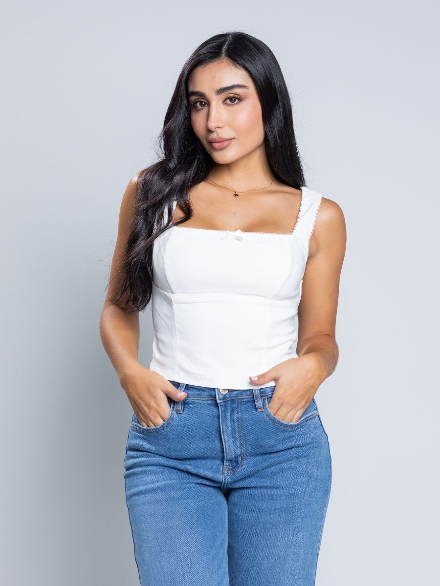 BLUSA POPELINA MOÑO