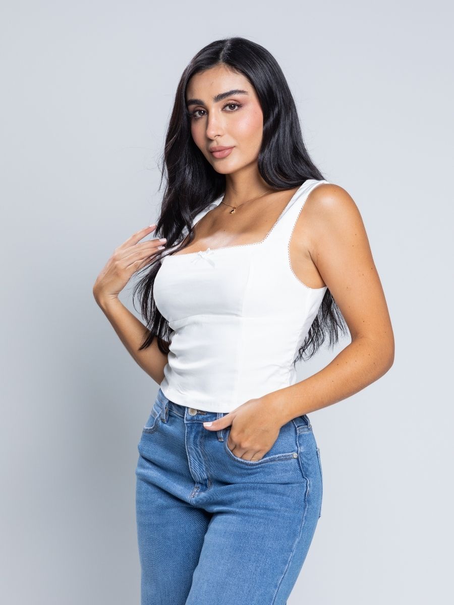 BLUSA POPELINA MOÑO