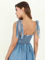 MINI VESTIDO PETITE BLEU