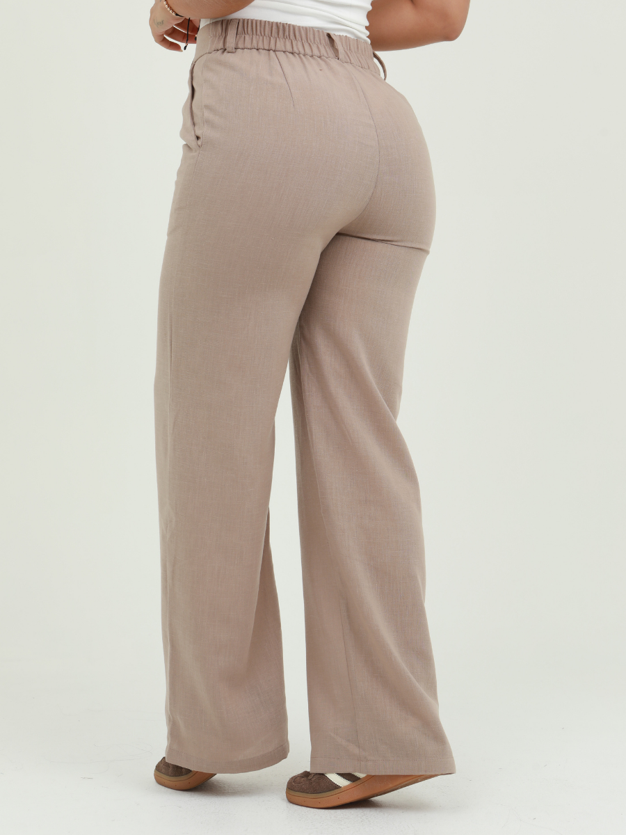 PANTALON PRETINA RESORTE LINO