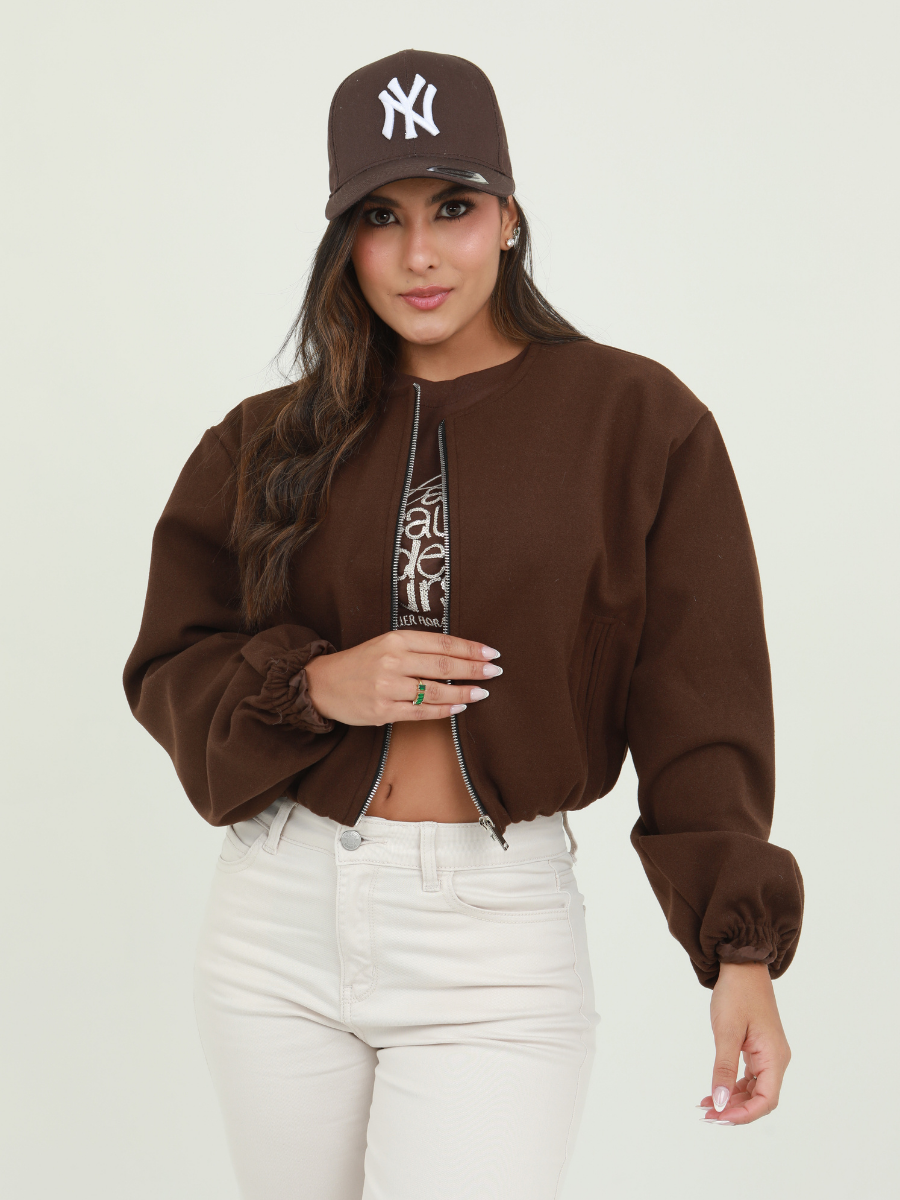 CHAQUETA CORTA BOMBER