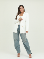BLAZER BOTON DORADO