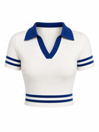 BLUSA CUELLO POLO