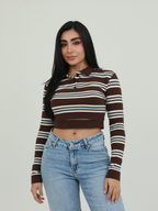 BUSO POLO RAYAS BICOLOR