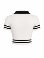 BLUSA CUELLO POLO