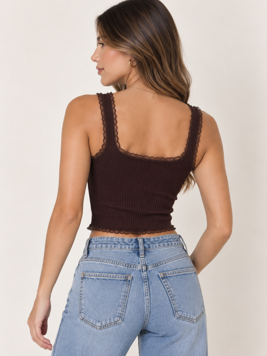 BLUSA HILO DETALLE BORDADO