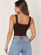 BLUSA HILO DETALLE BORDADO