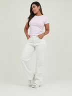 JEAN WIDE LEG COSTURA
