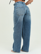 JEAN WIDE LEG CORREA PRETINA LATERAL