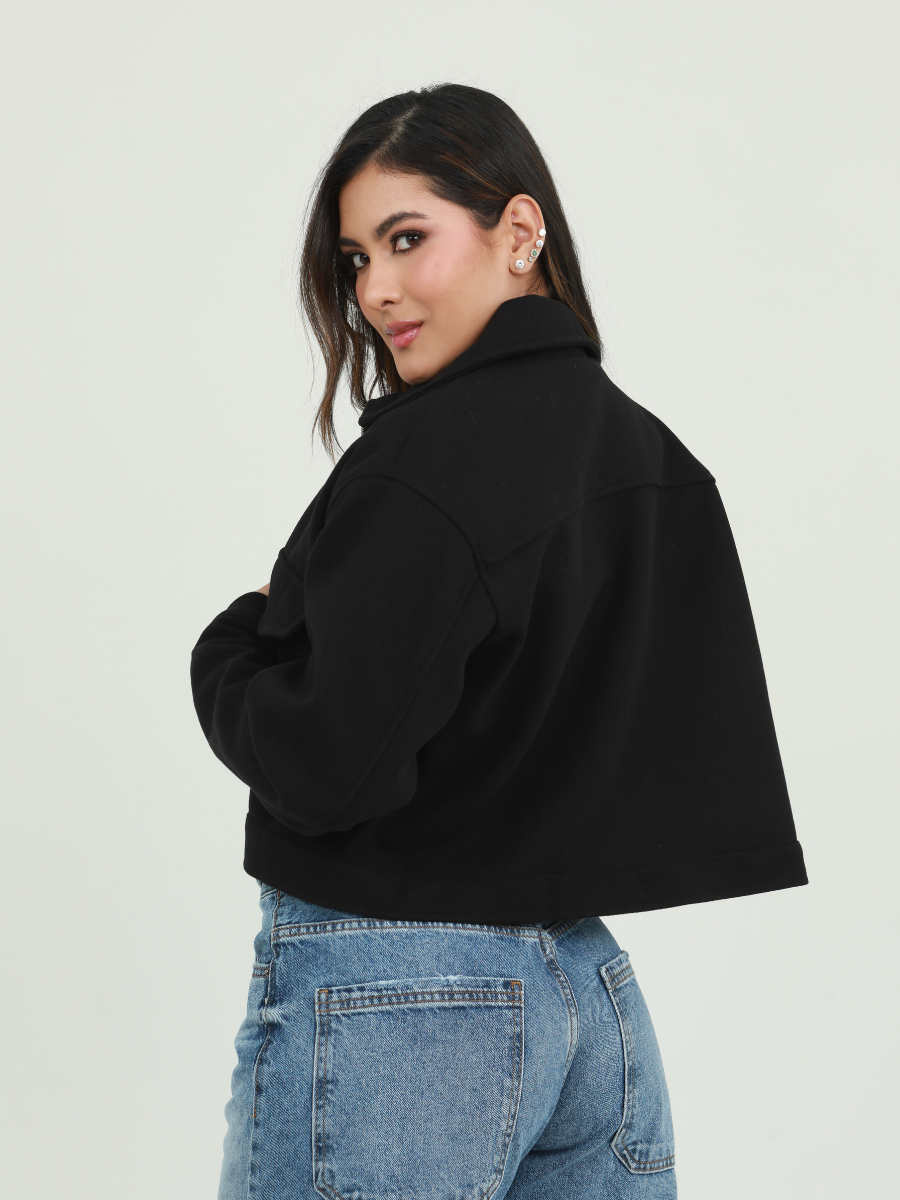 CHAQUETA BOLSILLO GAMUZA
