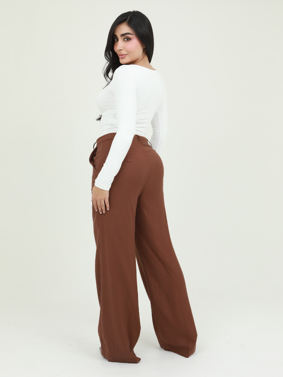PANTALON PRETINA RESORTE LINO