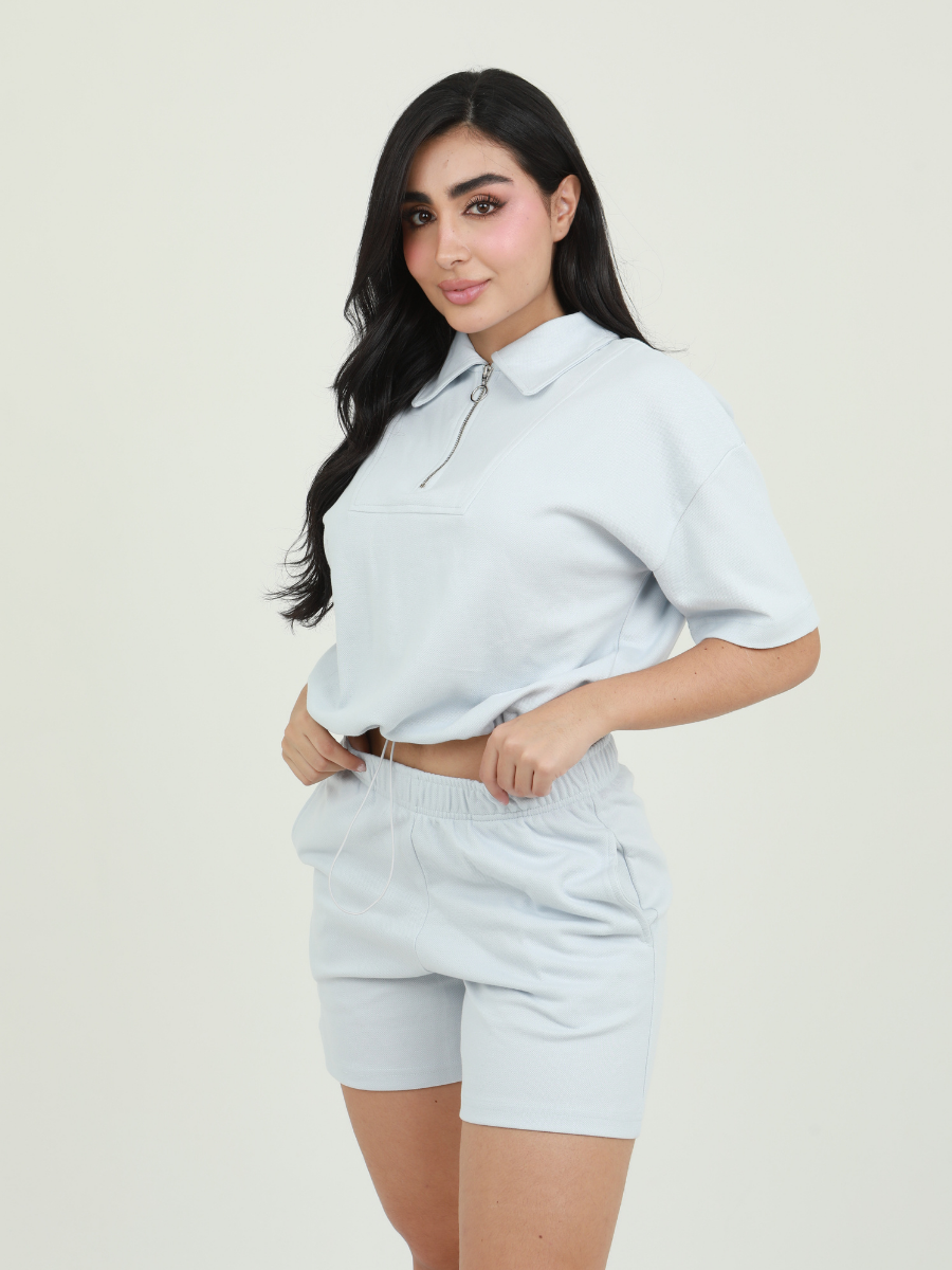 SET SHORT CAMISA POLO CORTA