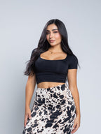 BLUSA CUELLO REDONDO