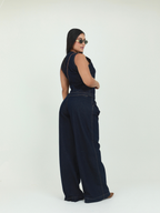 SET DENIM PANTALON Y CHALECO