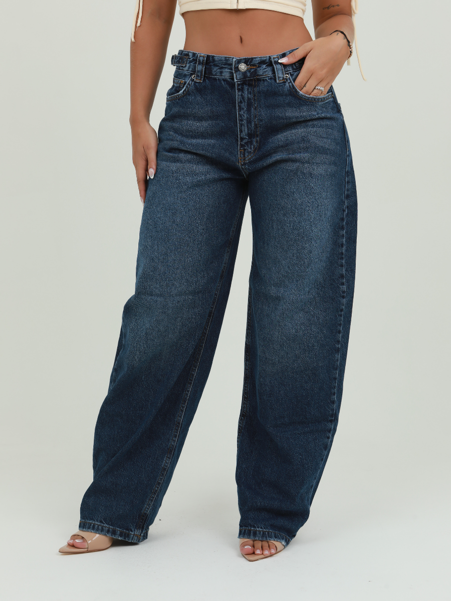 JEAN WIDE LEG CORREA PRETINA LATERAL