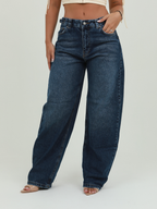 JEAN WIDE LEG CORREA PRETINA LATERAL