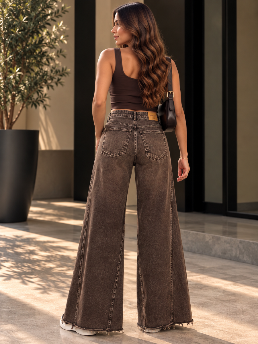JEAN BOTA CAMPANA DOBLE COSTURA
