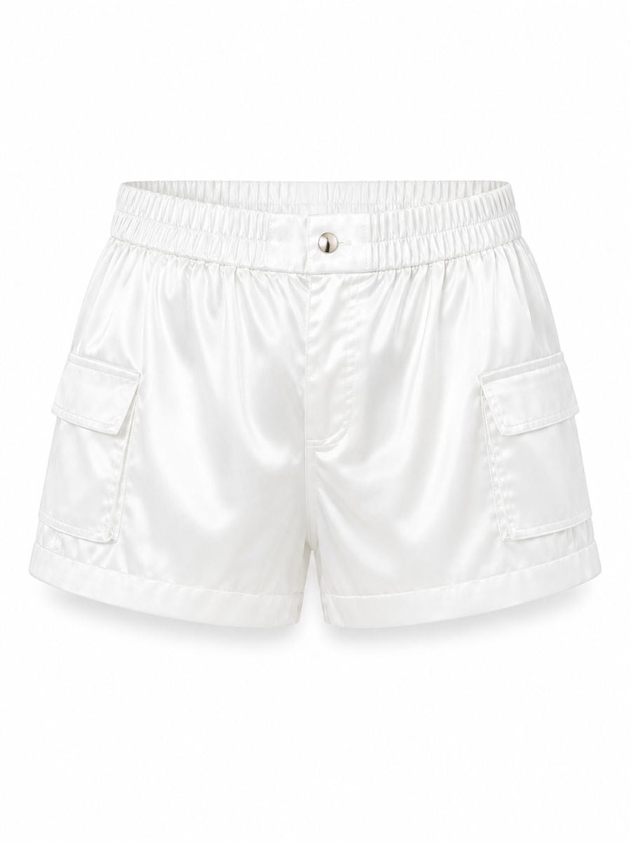 SHORT SATIN RESTORTE