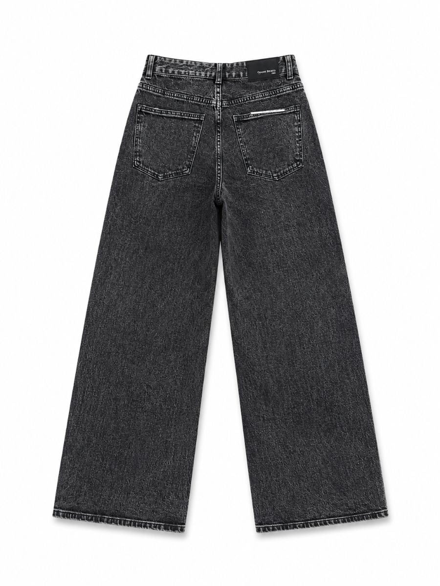 JEAN WIDE LEG PRETINA CRUZADA