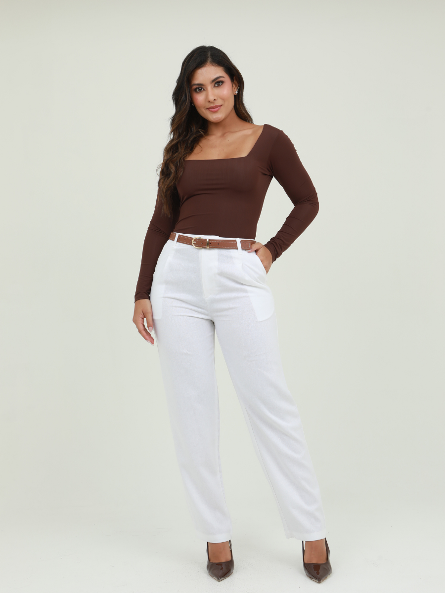 PANTALON LINO + CORREA