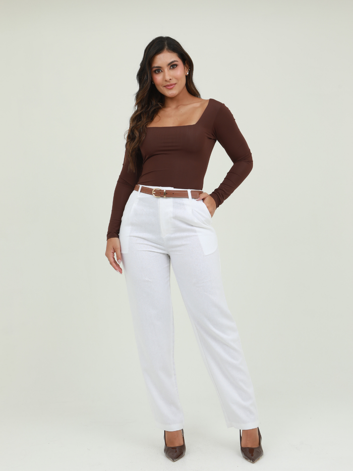 PANTALON LINO + CORREA