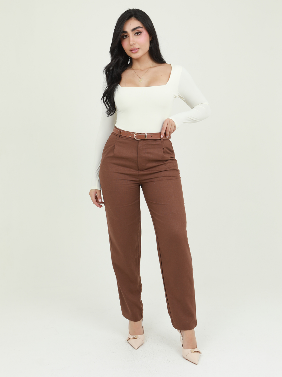 PANTALON LINO + CORREA
