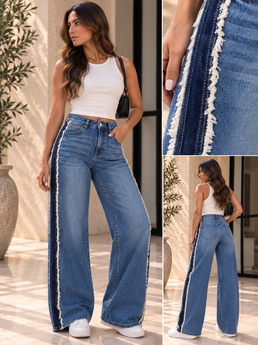 JEAN LOW BAGGY FLECOS LT
