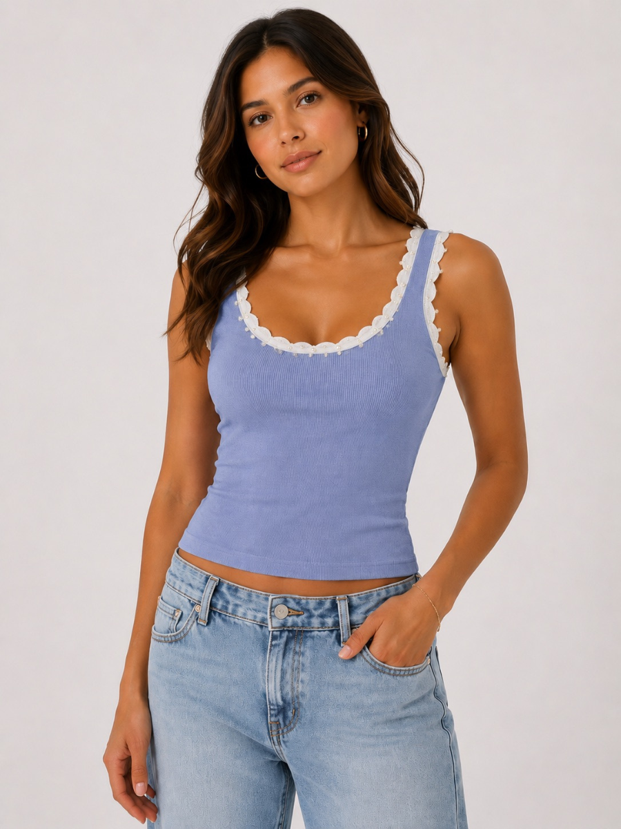 BLUSA HILO PERLAS