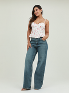 BLUSA PRINCESA FLORES