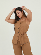 SET BLUSA TIRAS ABERTURA FROTAL
