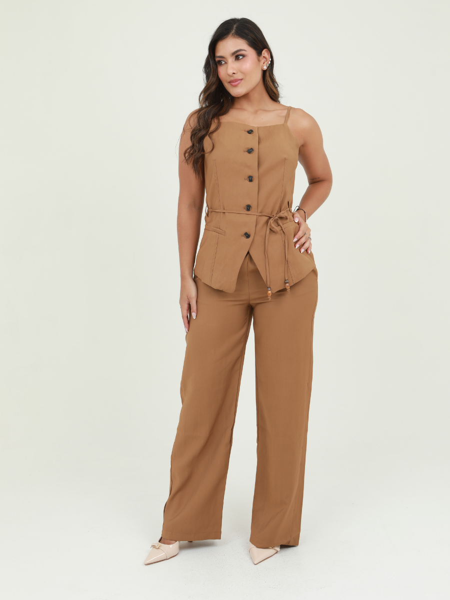SET BLUSA TIRAS ABERTURA FROTAL