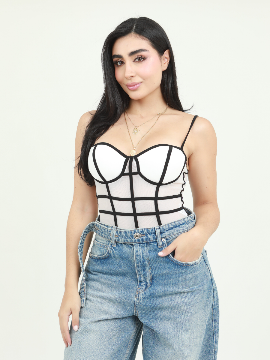 BODY BICOLOR TRANSPARENCIA