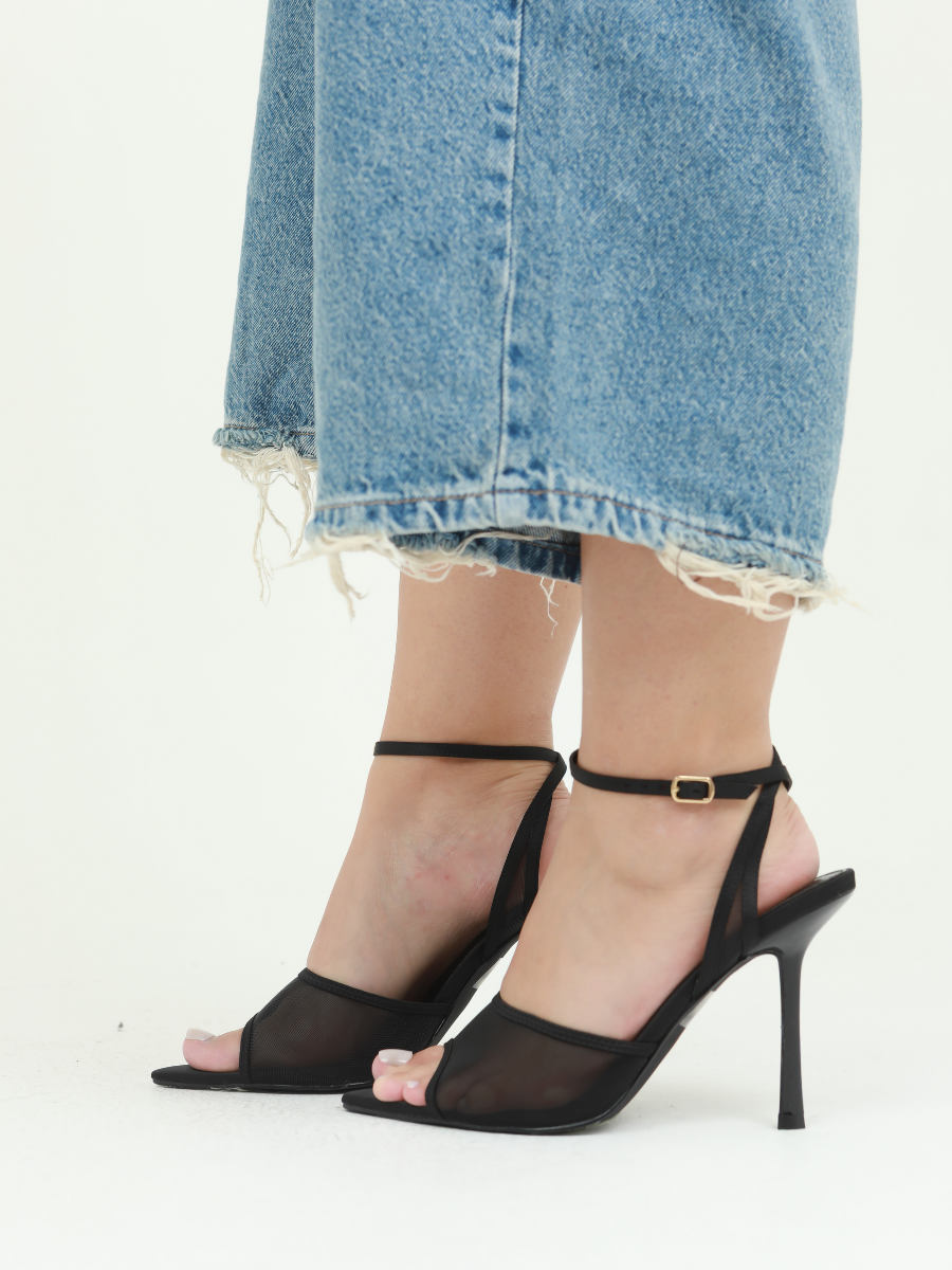 SANDALIA ALTA TRANSPARENCIA