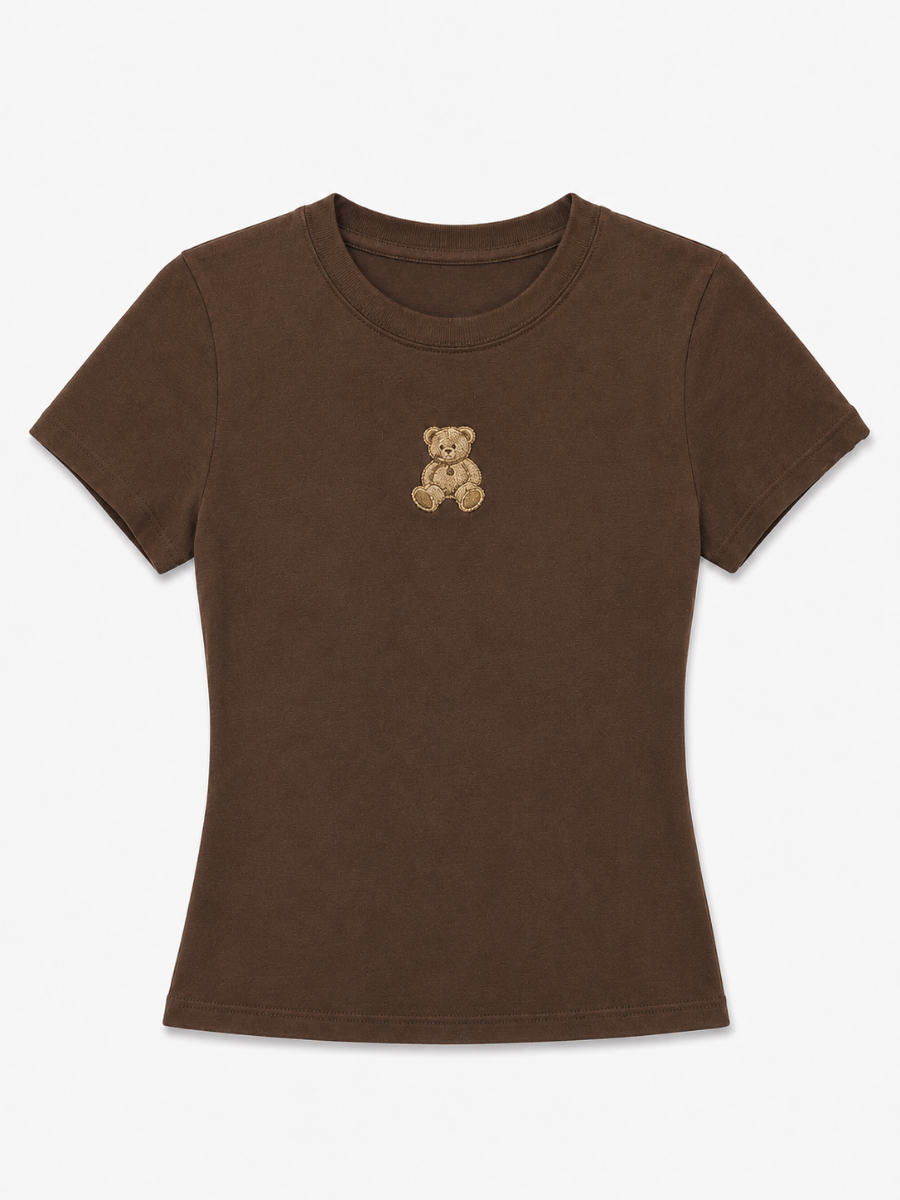 BLUSA DETALLE OSITO DORADO