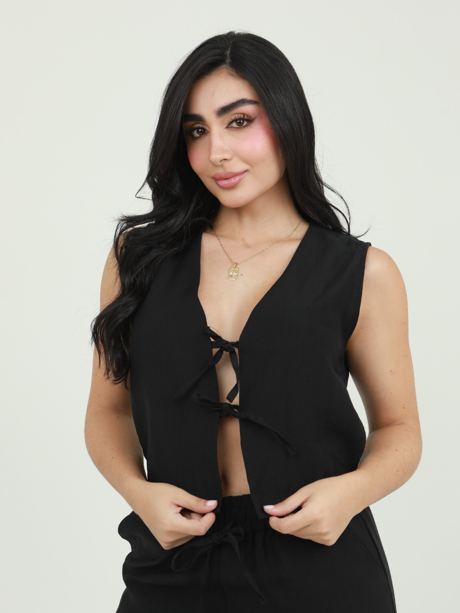 SET CHALECO TIRAS FRONTAL
